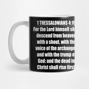 KJV 1 Thessalonians 4:16 Mug